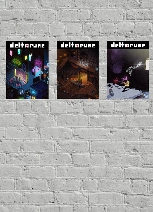 Deltarune Poster Bundle (10% Off)